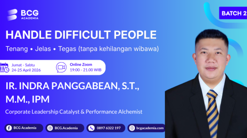 Handle Difficult People - Pak Indra